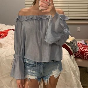 off the shoulder top